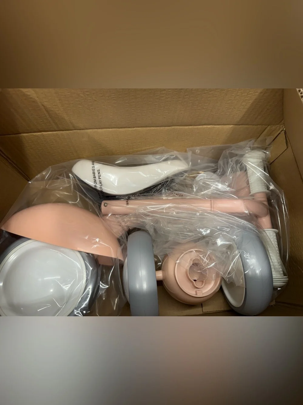 Beiens Babies Balance Bike - Bicycle For Toddlers 18m-36m - Pink (New In Box)